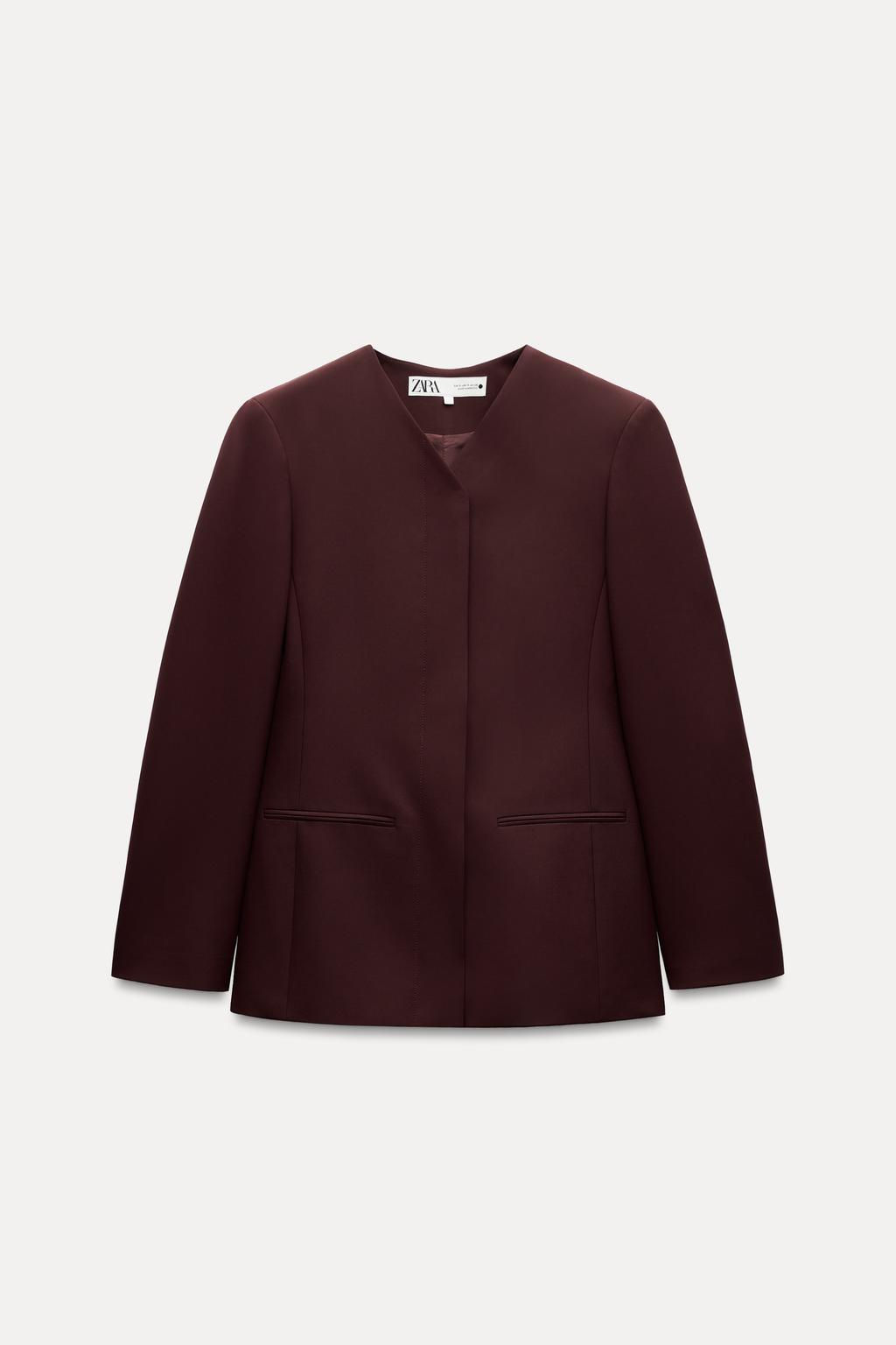 ZW COLLECTION FITTED BLAZER - Zara фото 3