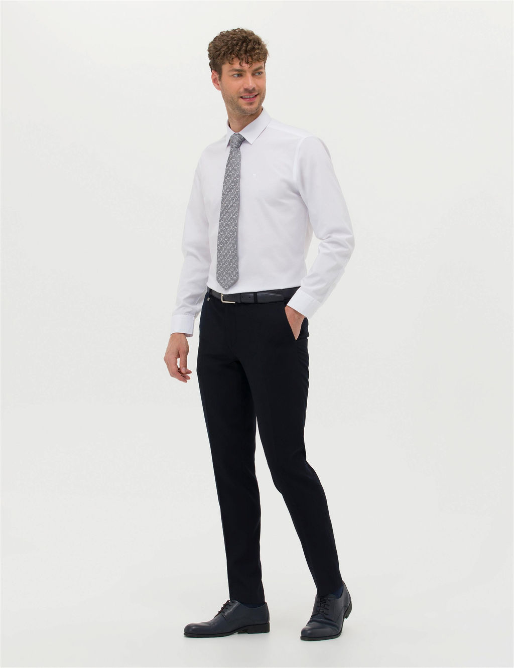 Lacivert Ex. Slim Fit Kuma_ Pantolon