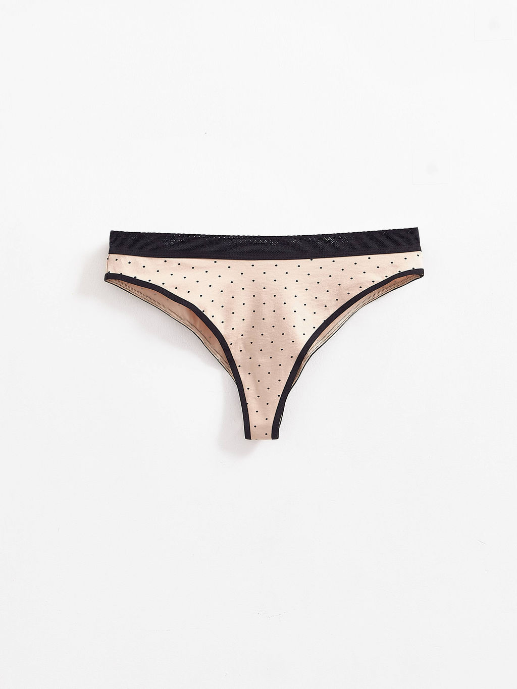 CONTE PRINT DOTS LBR 2544 Трусы женские cappuccino-black - Conte elegant фото 4