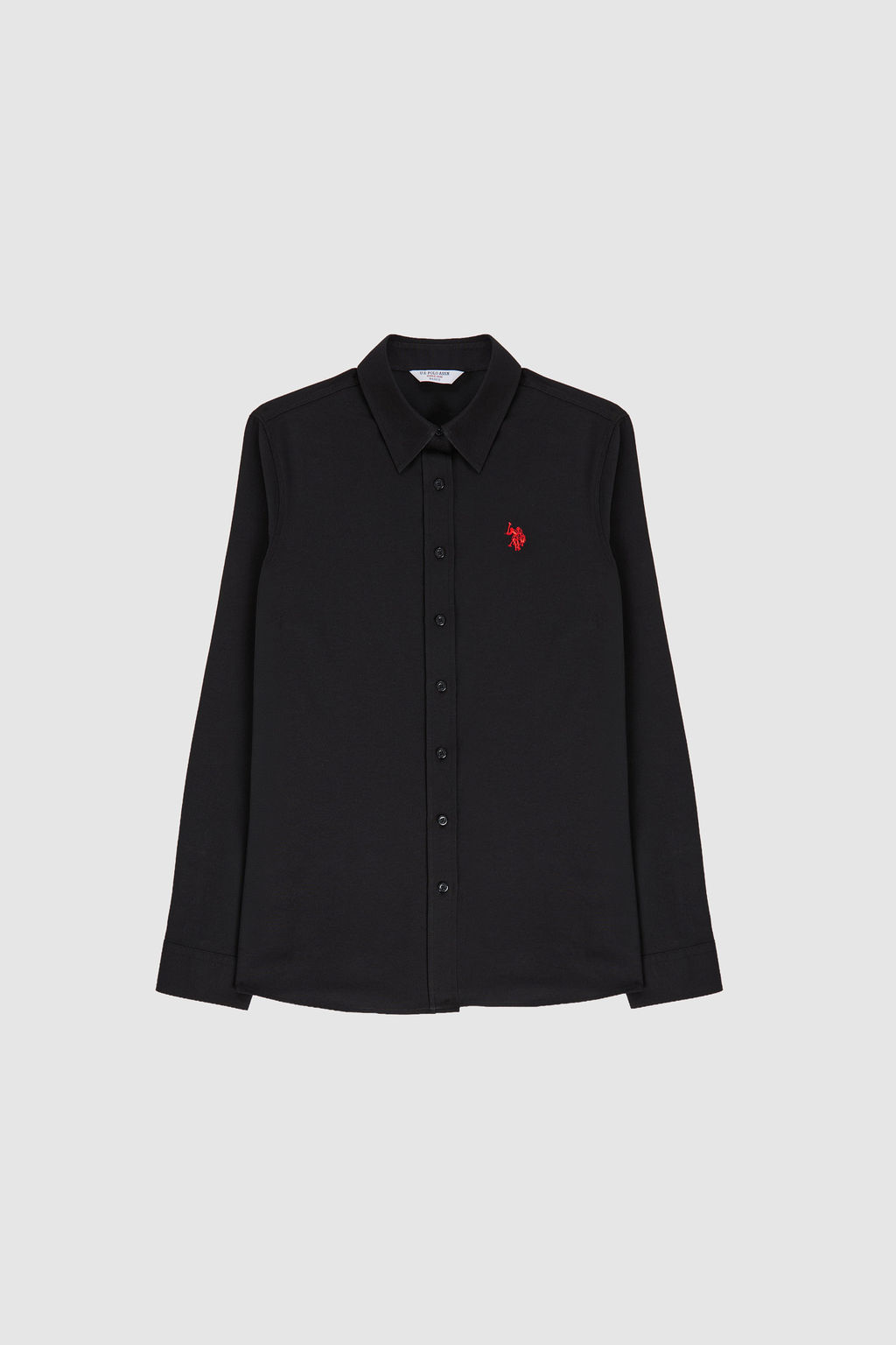 Kad_n Siyah Uzun Kollu Basic G_mlek - U.s. polo assn фото 7