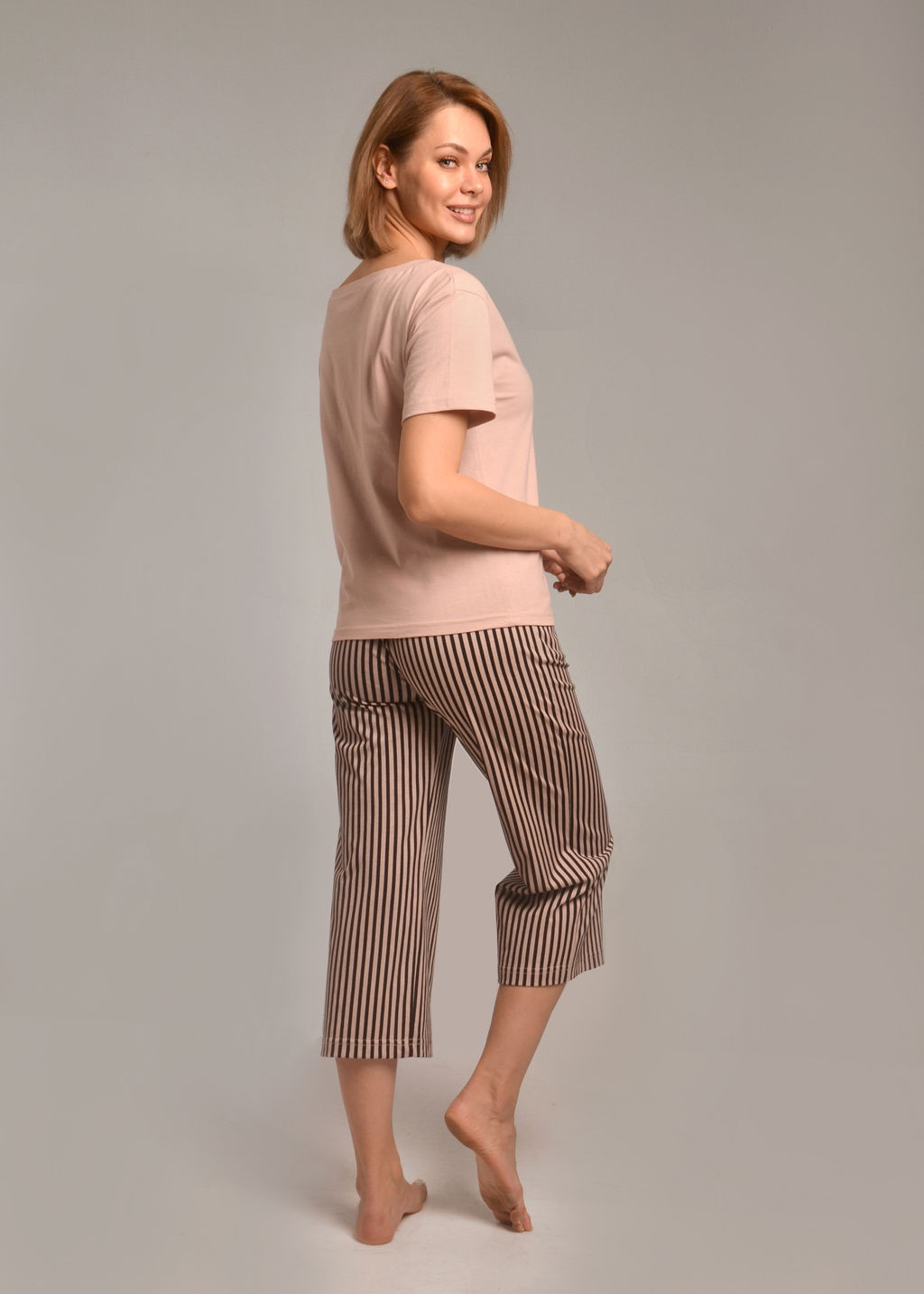 Комплект с брюками ПАЛАЦЦО (лиловый № 4) - Ивановская трикотажная компания фото 4