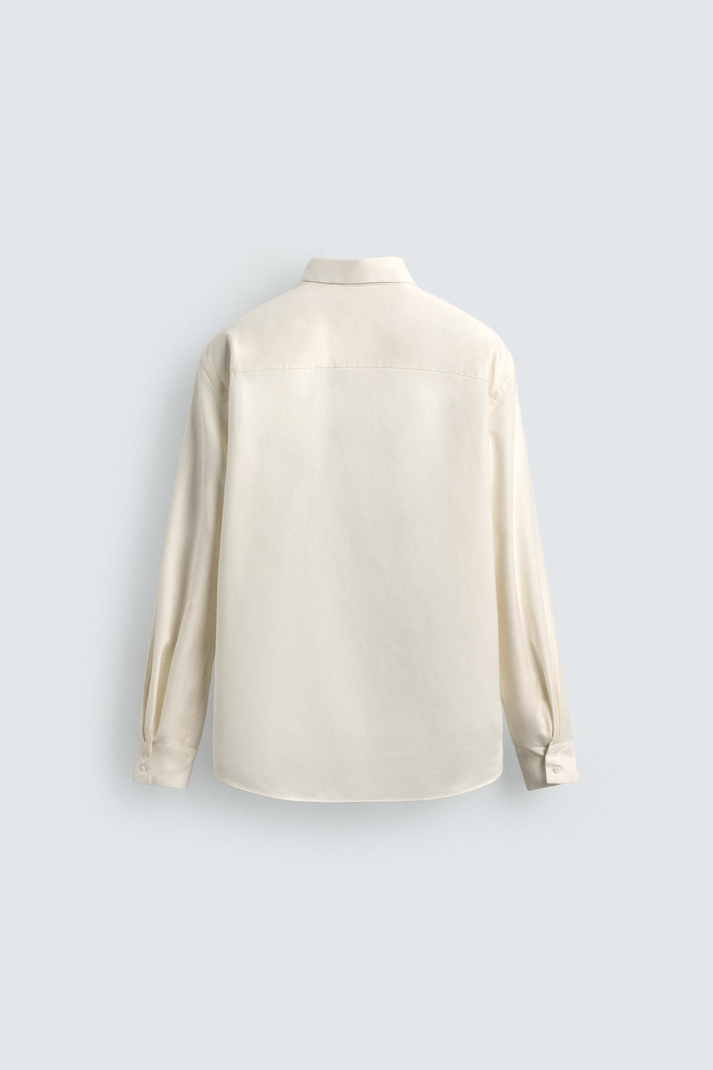 COTTON AND WOOL SHIRT - Zara фото 9