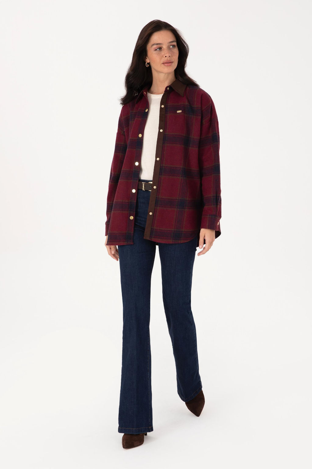 Kad_n Bordo Uzun Kollu G_mlek - U.s. polo assn фото 4