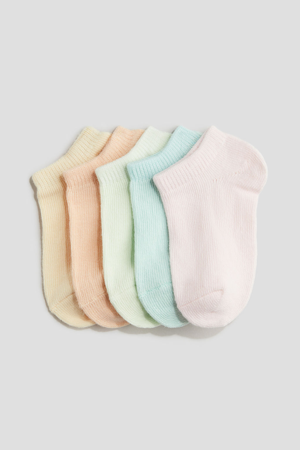 Pack de 5 calcetines tobilleros
