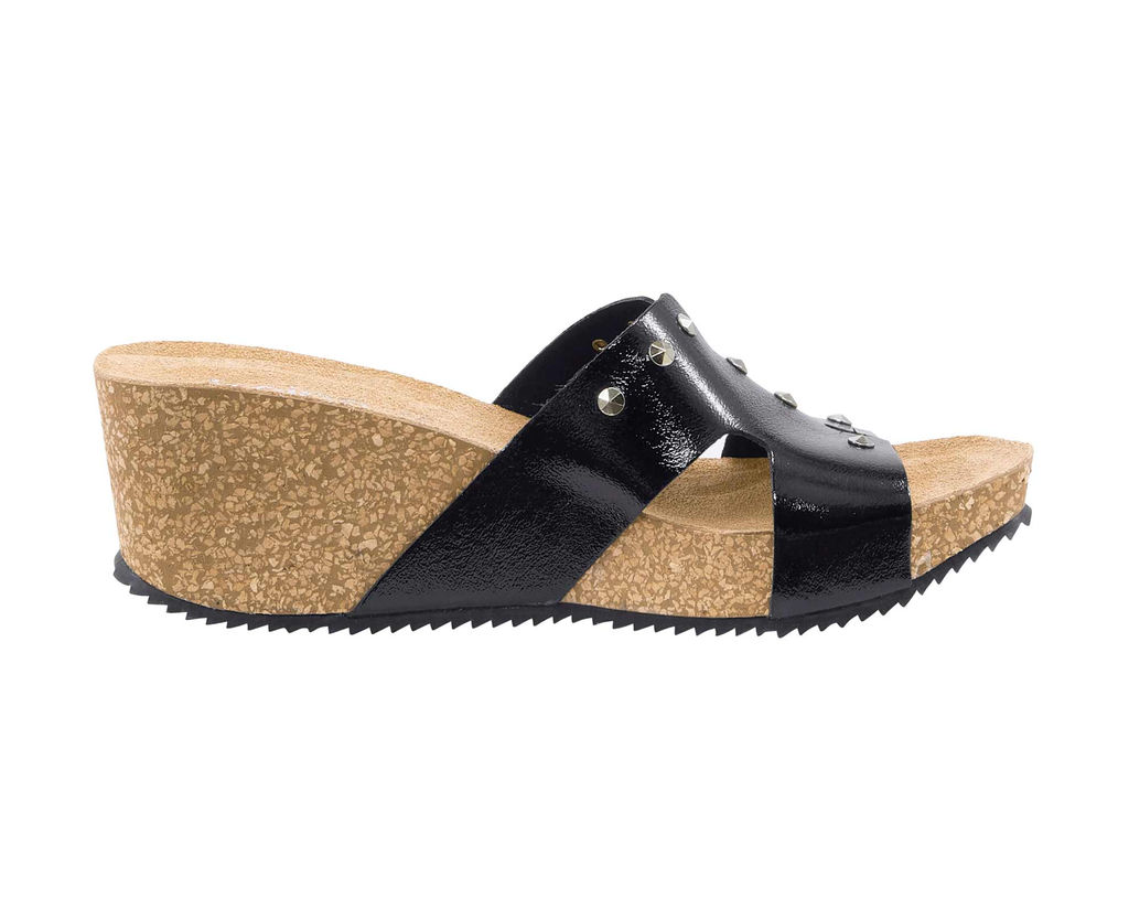 Шлепки, черные - Heine фото 2