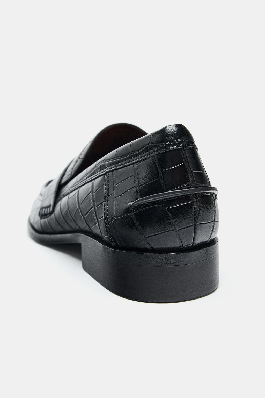 EMBOSSED PENNY LOAFERS