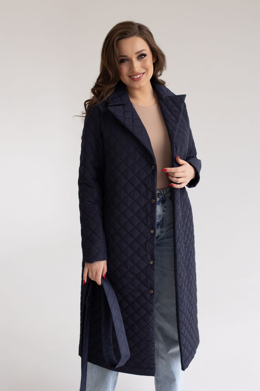 Куртка женская демисезонная 22810 (синий) - Kankan фото 11