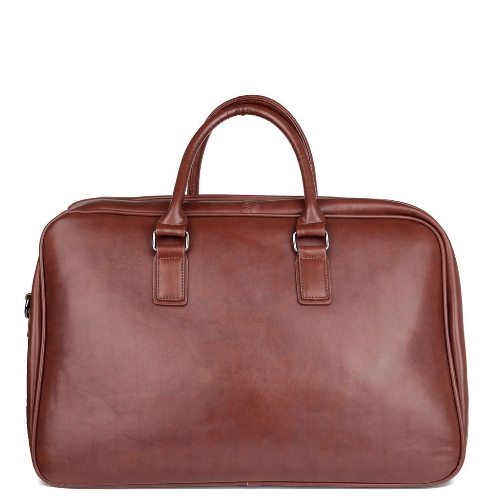 673 brown, мужская дорожная сумка из экокожи Barcelo Biagi