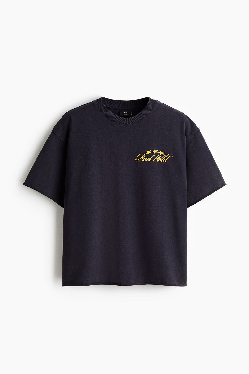 Camiseta boxy Oversized Fit - H&m фото 3