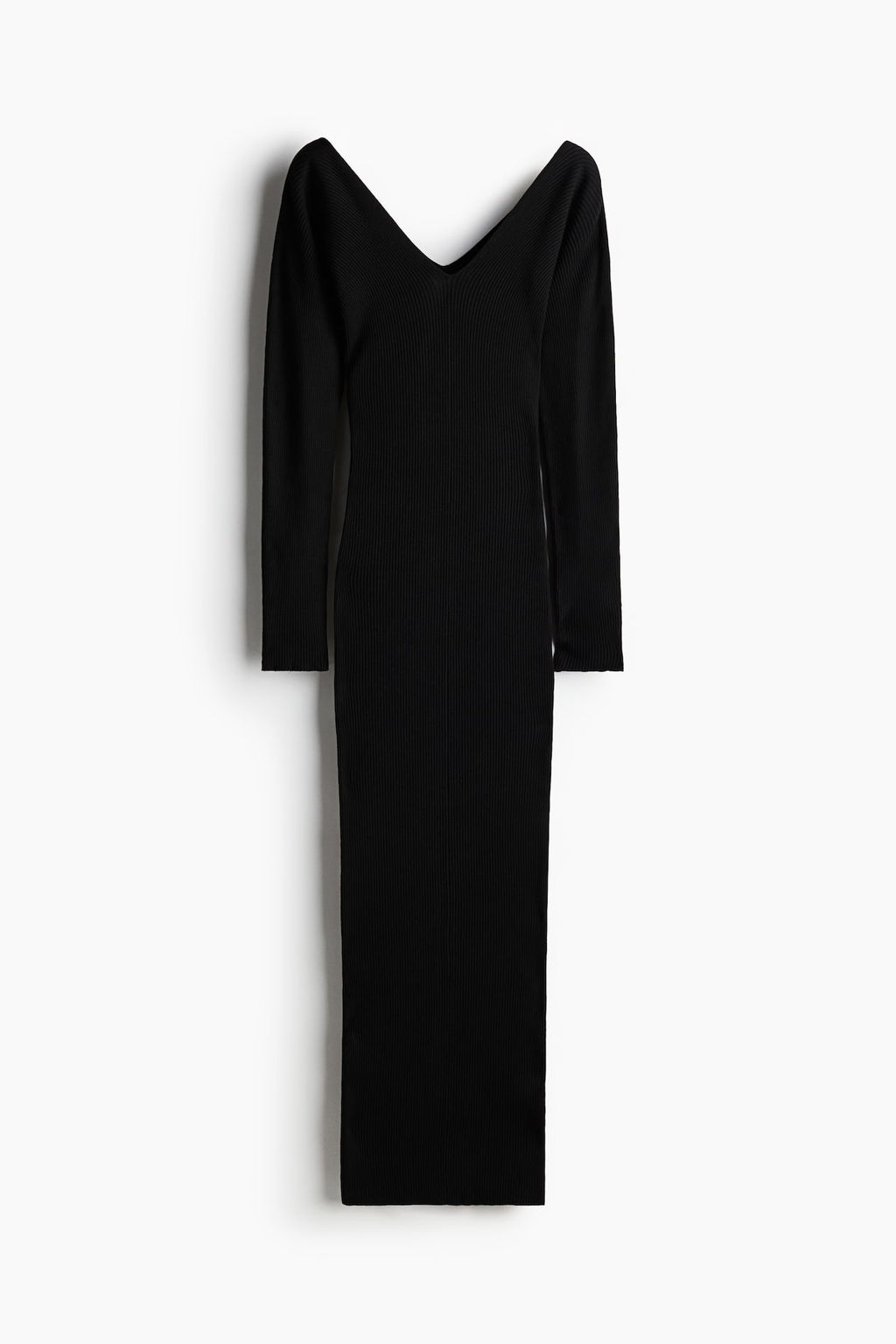 Vestido ajustado en punto de canale - H&m фото 5