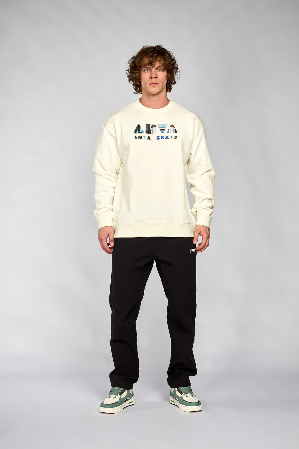 Свитшот Бежевый - Anta фото 2