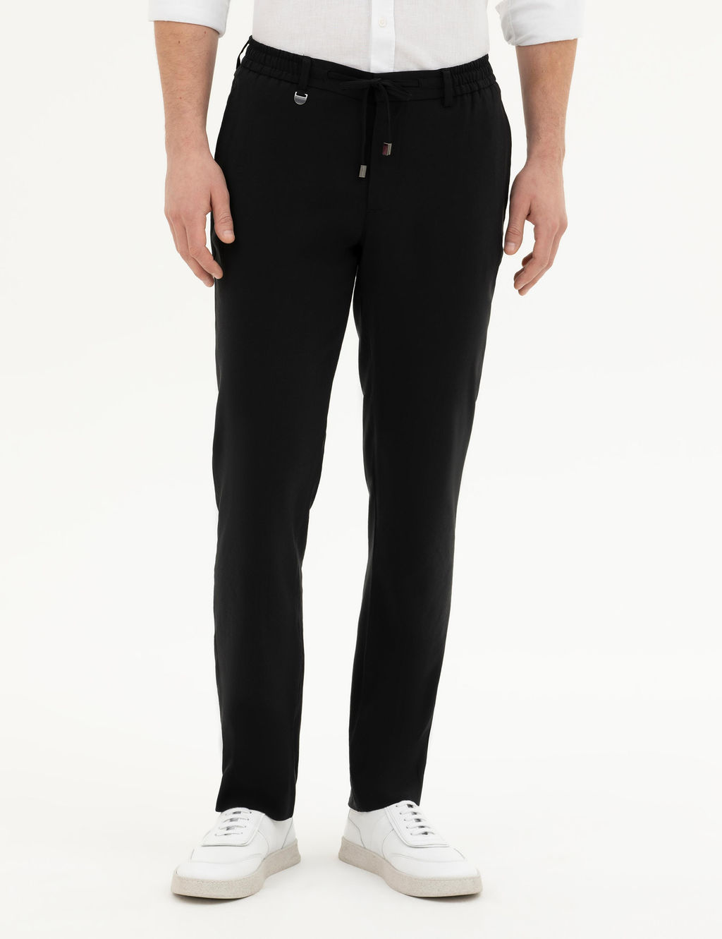 Siyah Slim Fit Kuma_ Pantolon - Pierre cardin фото 2