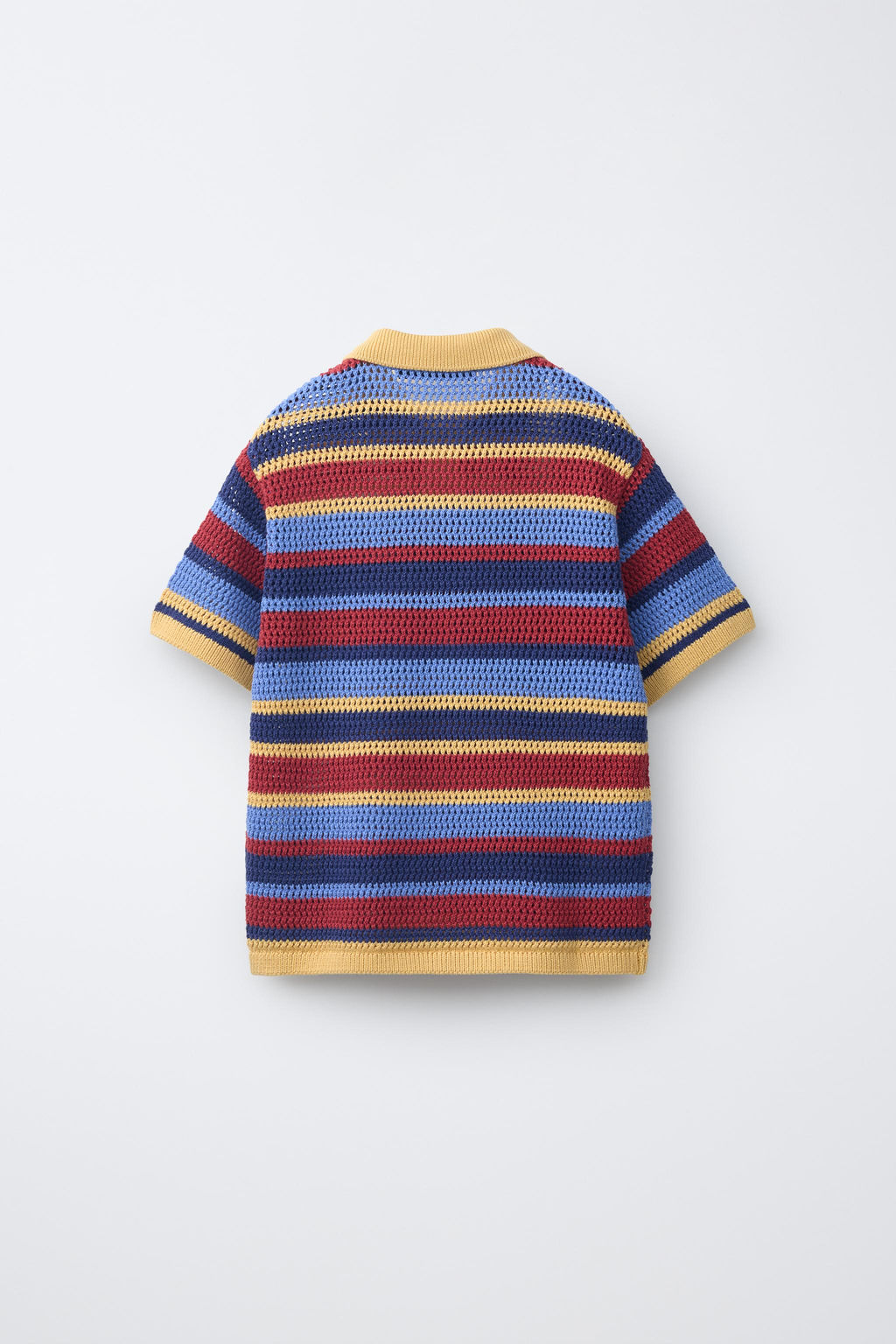 POLO RAYAS PUNTO CROCHET / Multicolor - Zara фото 2