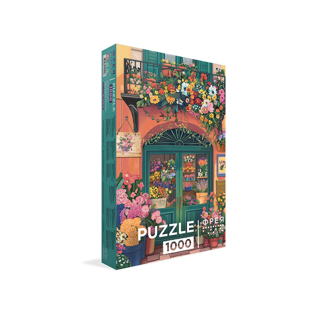 ФРЕЯ Пазл 1000 элемент. PZL-1000/96 Цветочный магазин