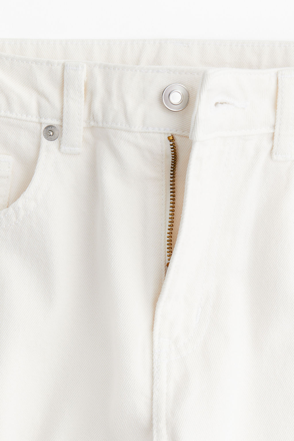 Straight High Ankle Jeans - H&m фото 5