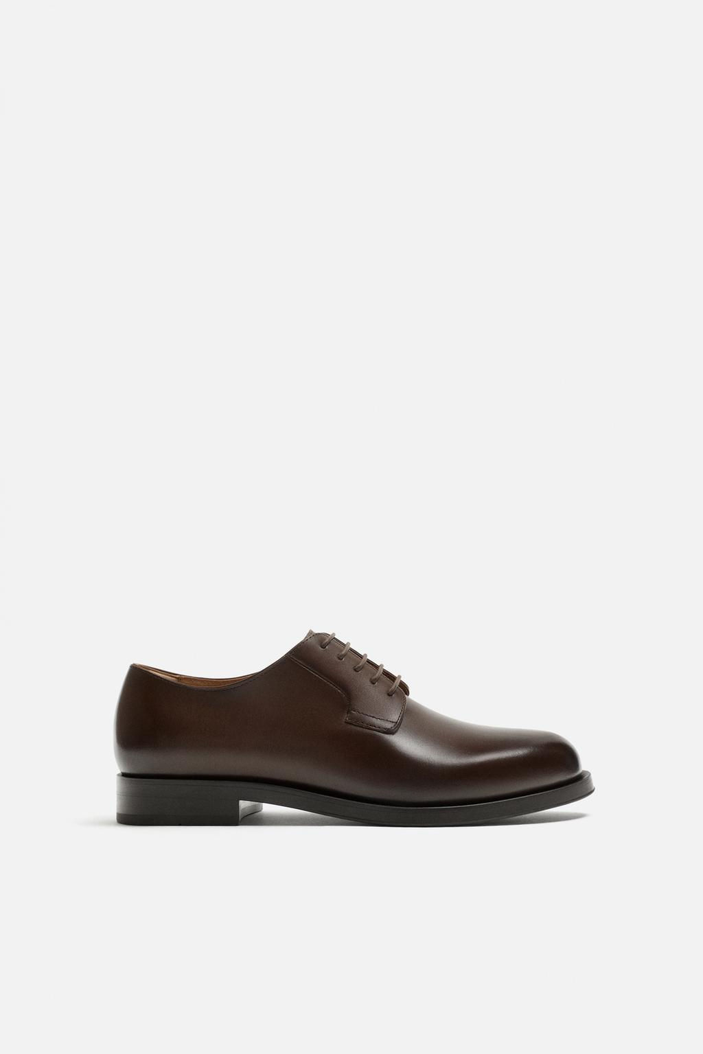 LEATHER DRESS SHOES - Zara фото 12