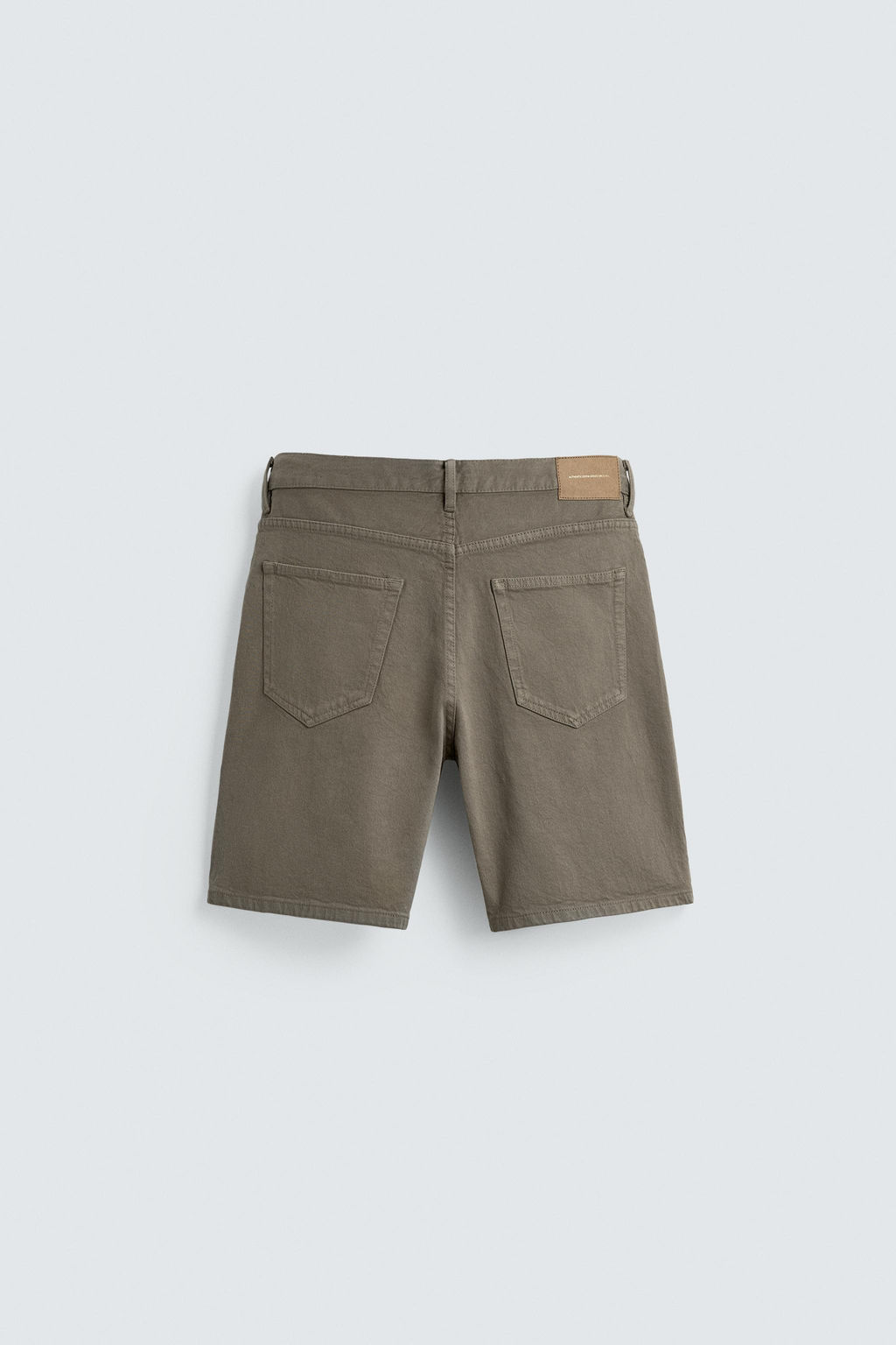 BERMUDA DENIM REGULAR FIT / Verdoso