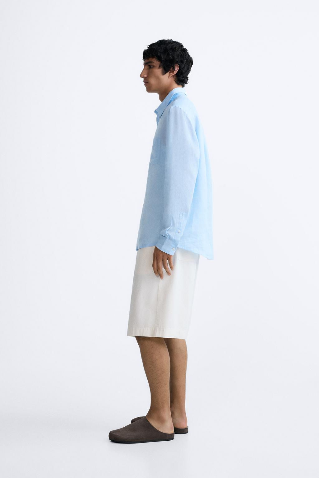 %100 KETEN GOMLEK - Zara фото 22