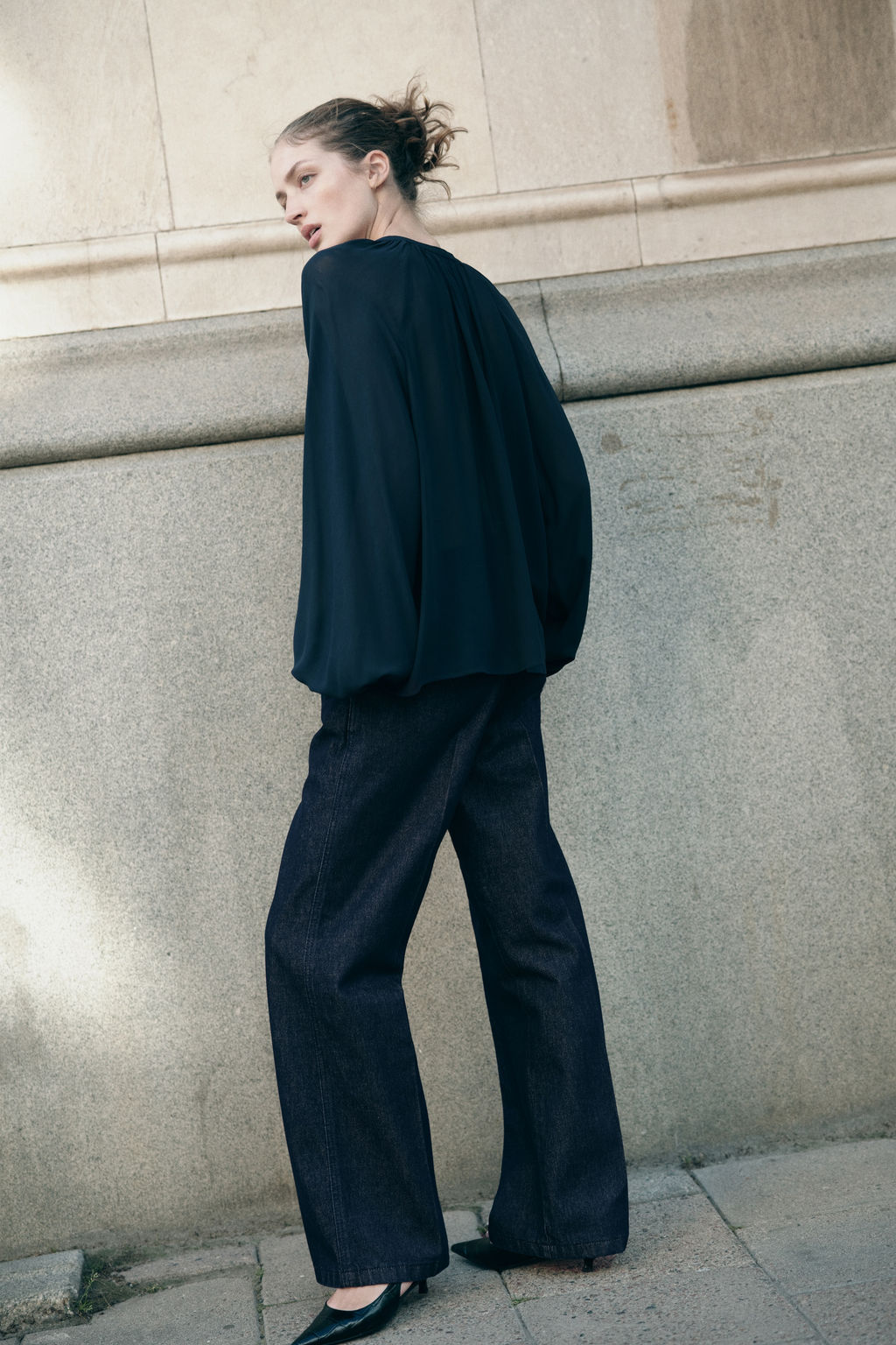Wide High Jeans - H&m фото 5