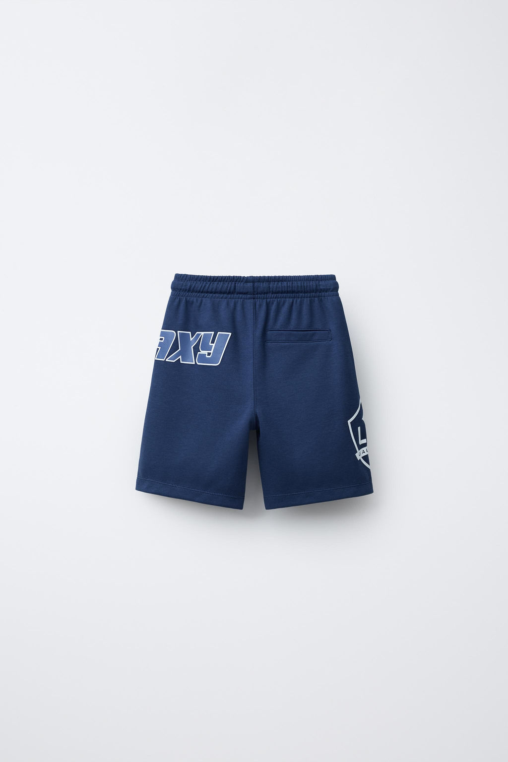 LOS ANGELES GALAXY MLS  STRAIGHT PLUSH BERMUDA SHORTS - Zara фото 2