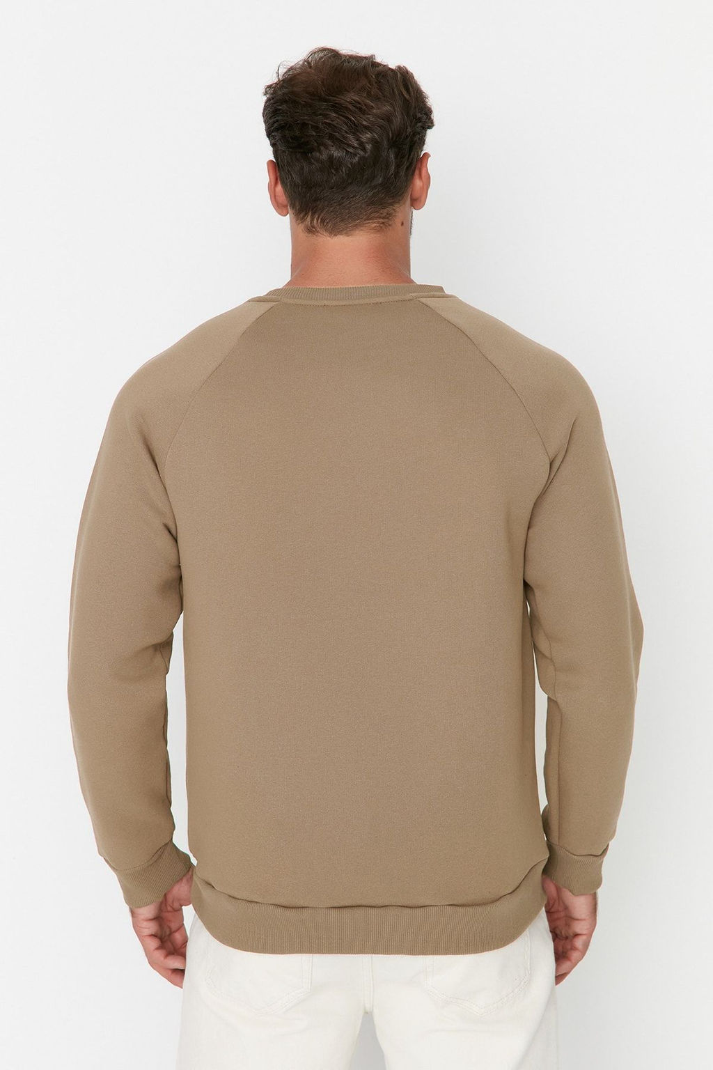 Vizon Regular/Normal Kesim Reglan Kollu Yaz? Bask?l? Sweatshirt TMNAW22SW0726