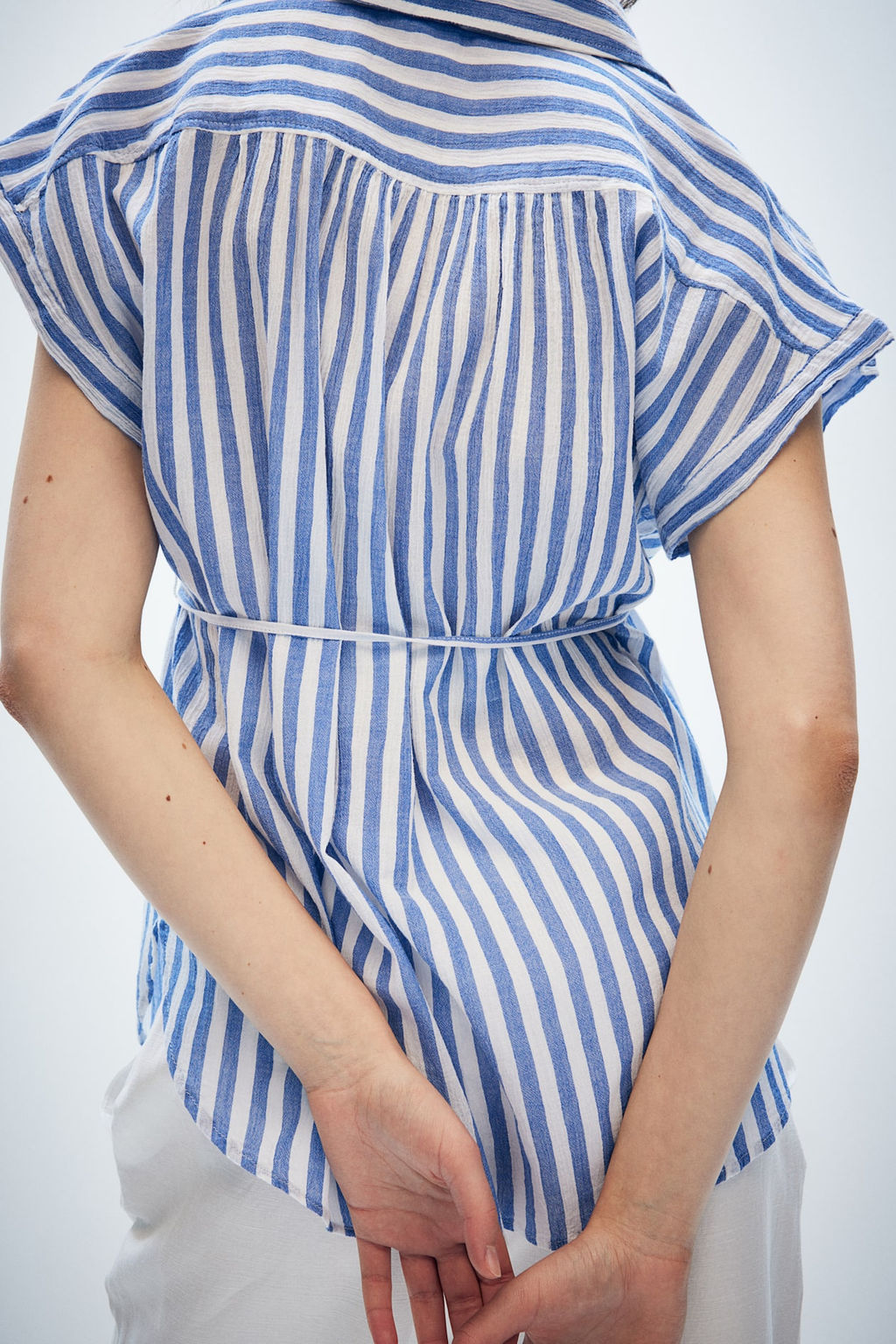 MAMA Blusa con cinturon de anudar - H&m фото 5