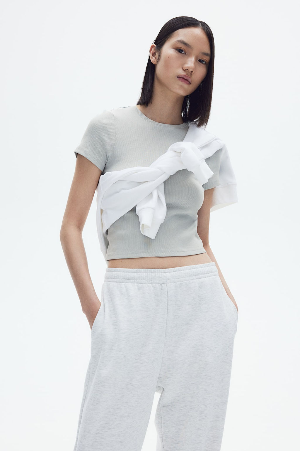 Camiseta entallada - H&m фото 2