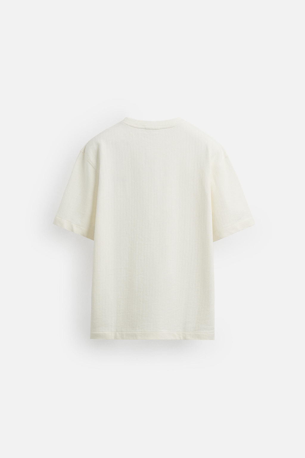 TEXTURED REGULAR FIT SWEATSHIRT - Zara фото 7