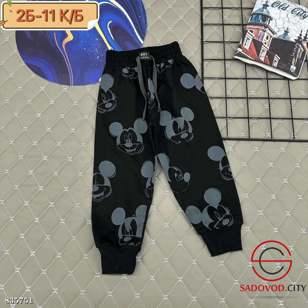 Штаны спортивные с рисунком