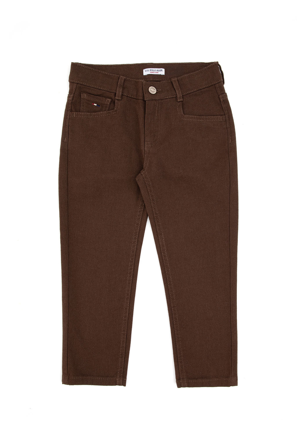 Erkek _ocuk Kahverengi Kanvas Pantolon - U.s. polo assn фото 6
