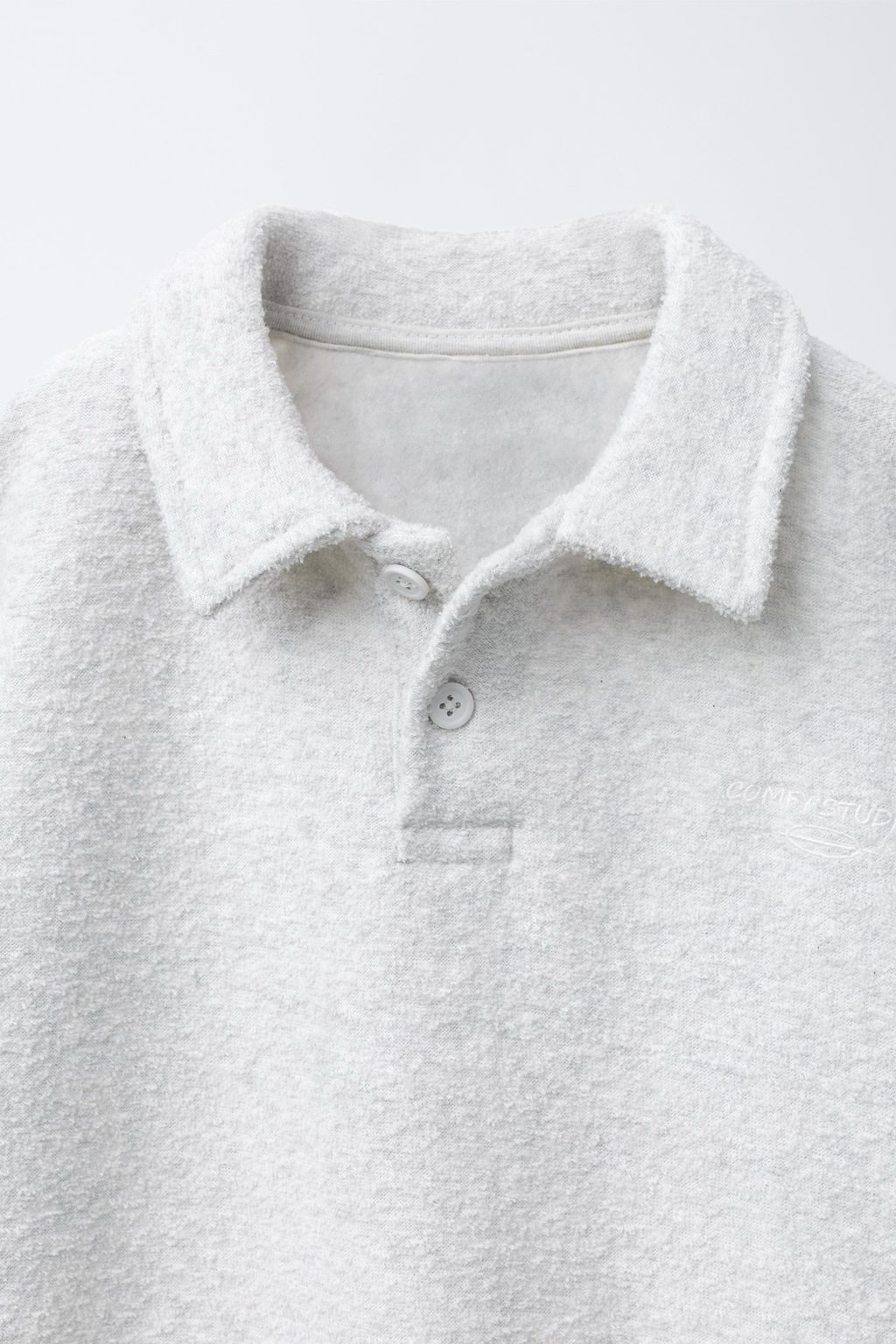 TEXTURED POLO SHIRT AND WIDE-LEG TROUSERS SET - Zara фото 6