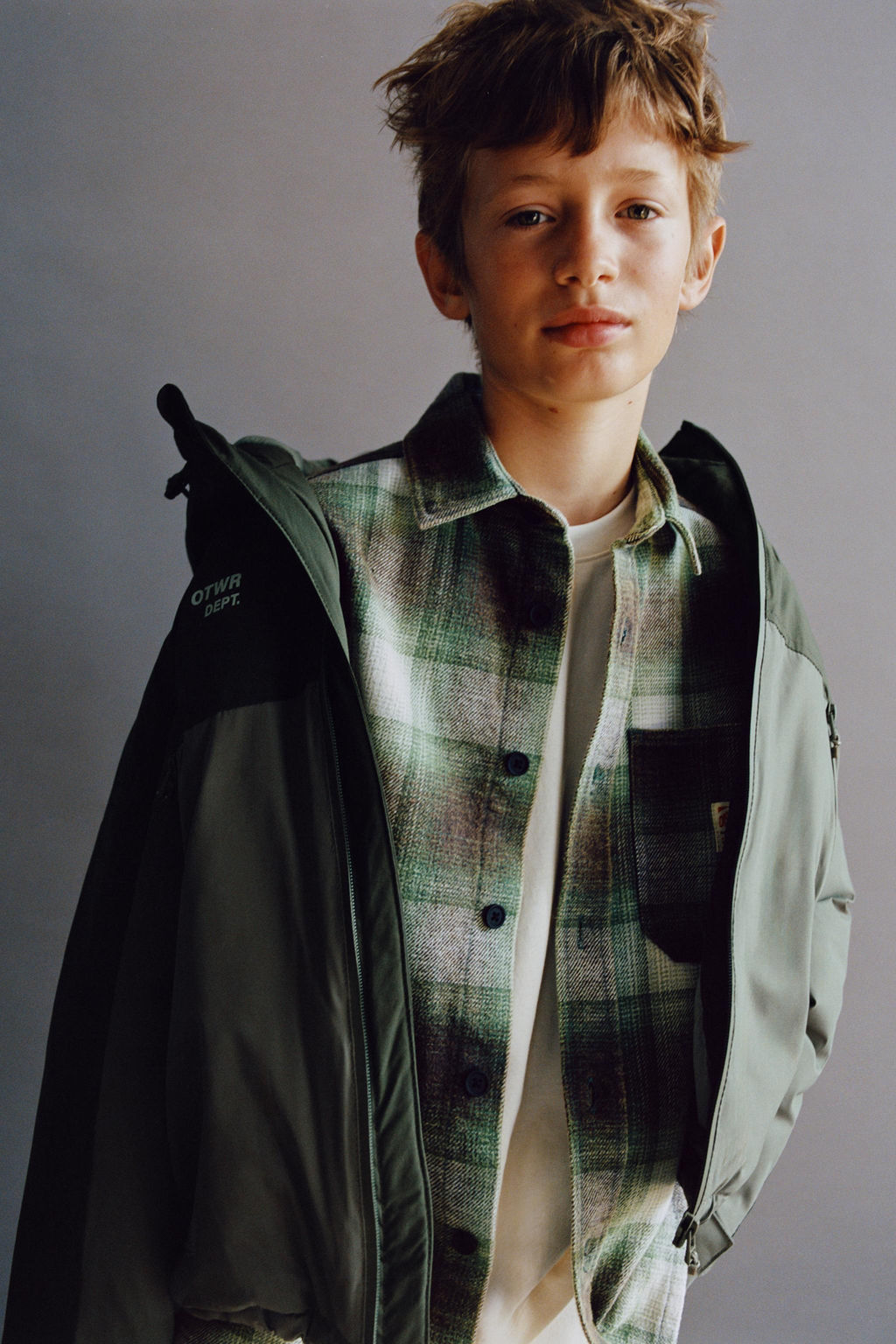 CHECK OVERSHIRT - Zara фото 5