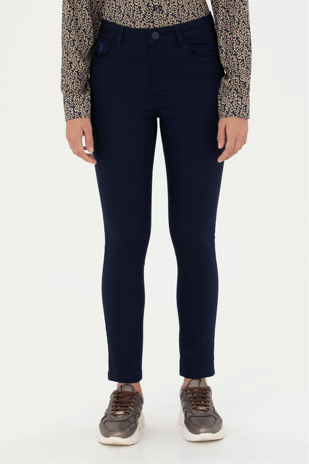 Женские темно-синие брюки - U.s. polo assn фото 2