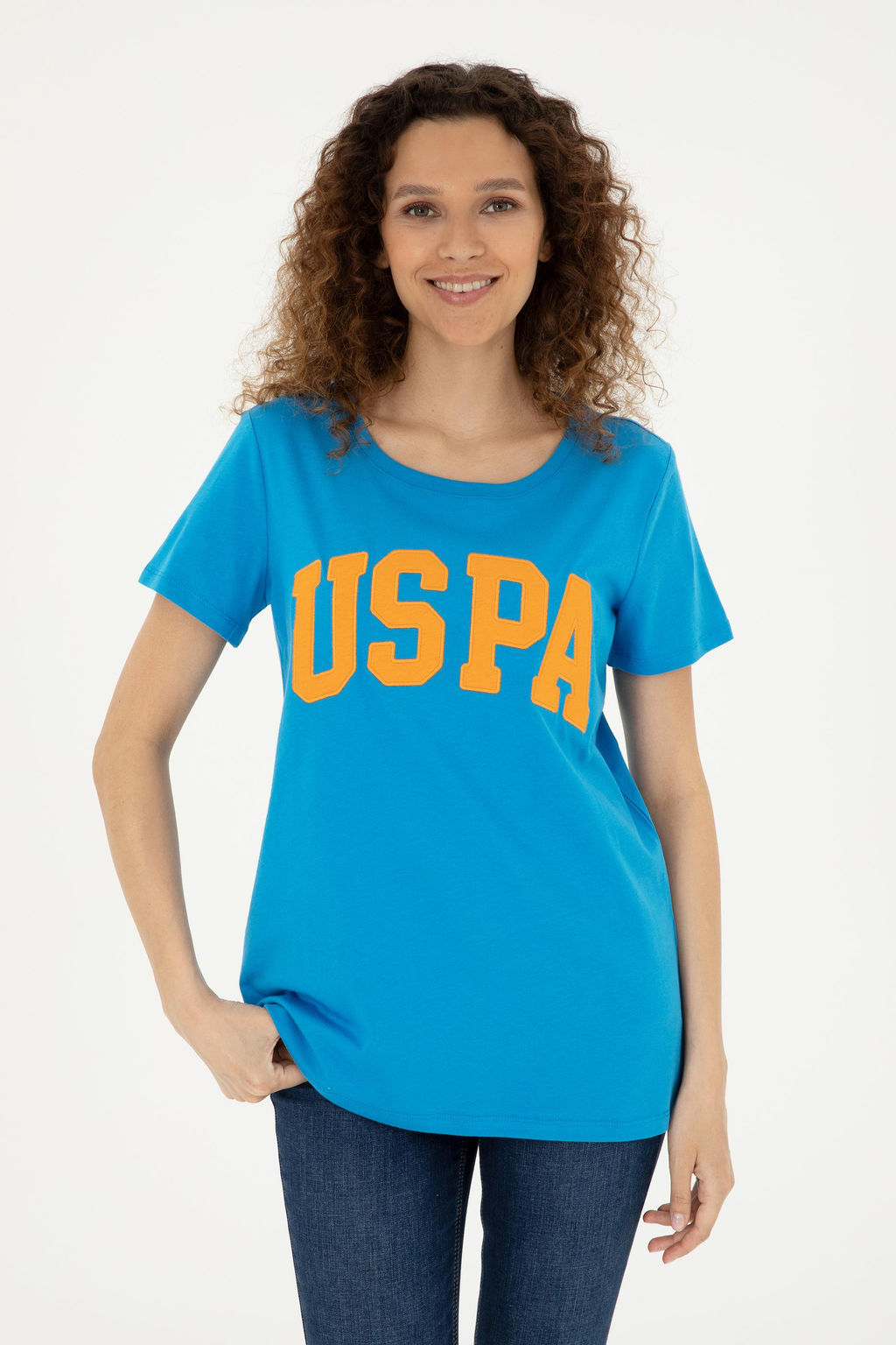 U. S. Polo Assn / Женская базовая футболка Saks - U.s. polo assn фото 10