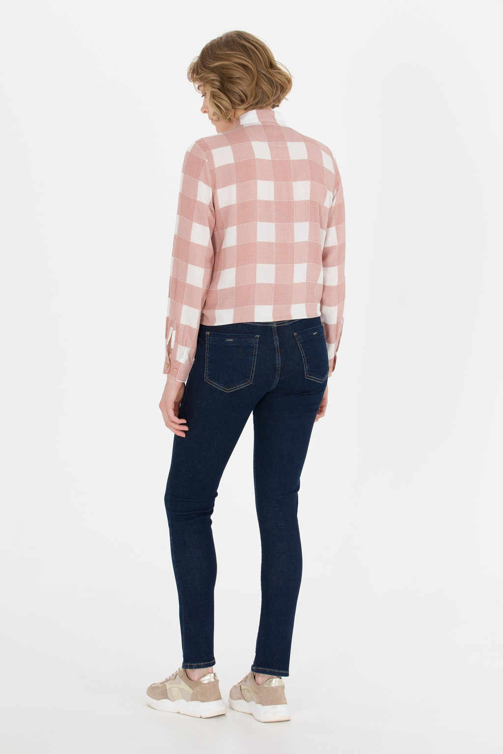 Женские синие джинсовые брюки - U.s. polo assn фото 4