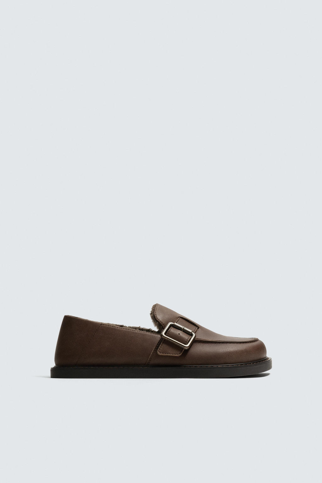 BUCKLED LEATHER CLOGS - Zara фото 11