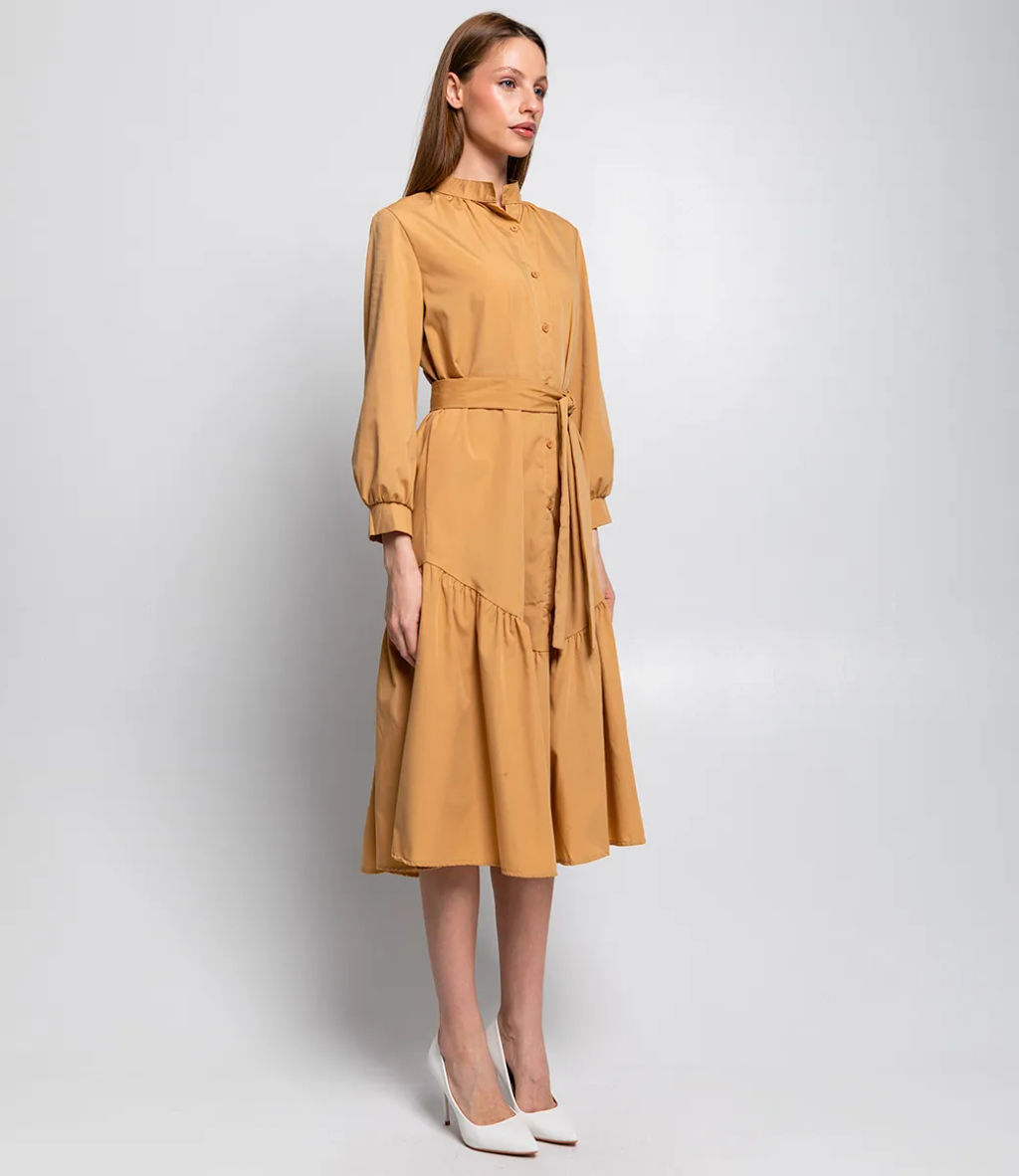 Платье #КТ63015, карамель - Dommod фото 3