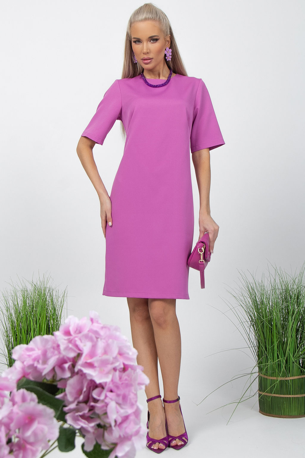 Платье Элегия (сирень)