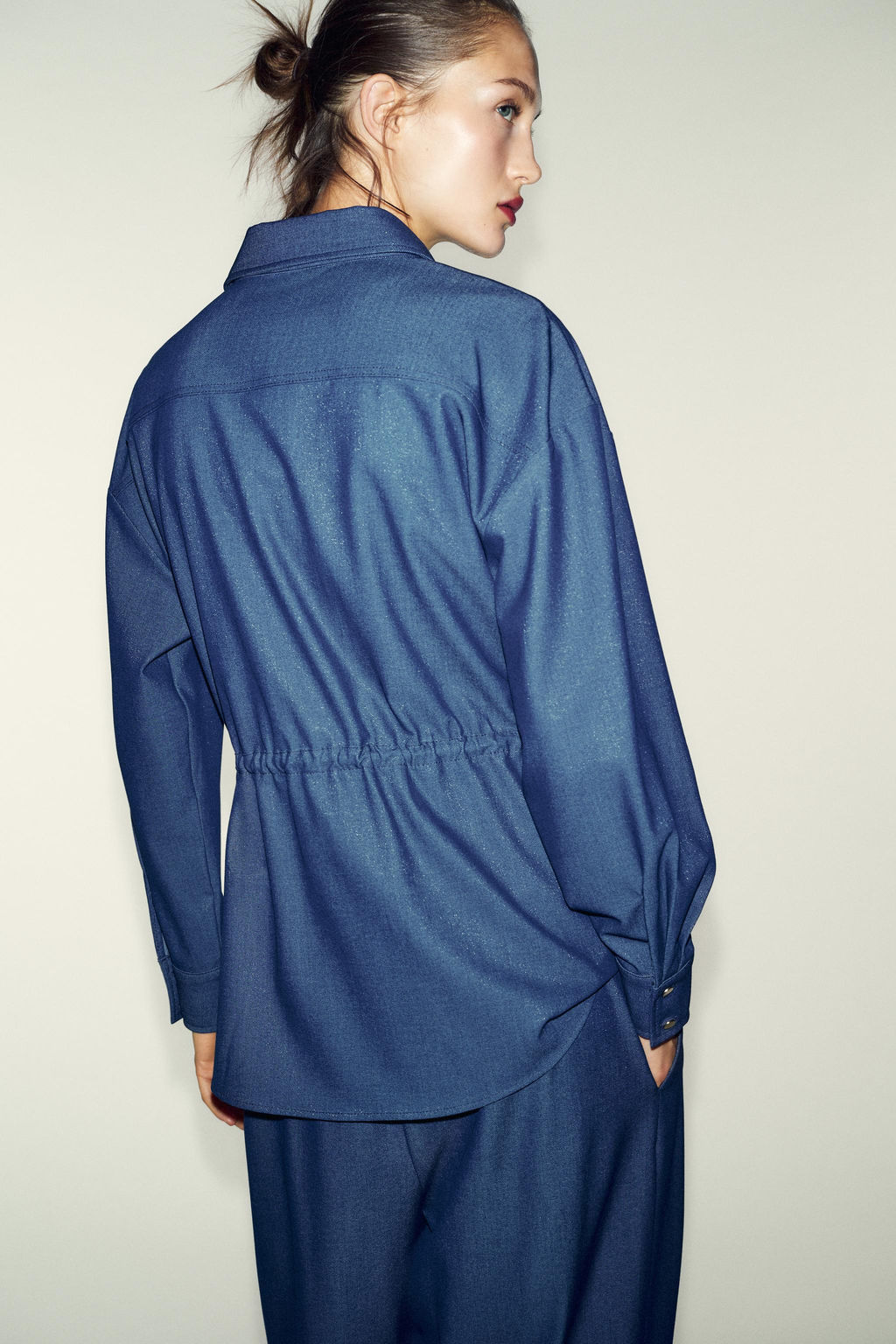 SAFARI SHIRT WITH DRAWSTRING - Zara фото 7