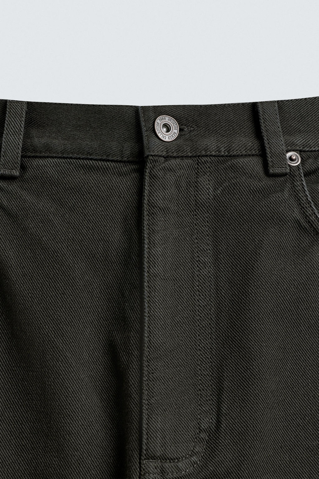 TEXTURED STRAIGHT-LEG TROUSERS - Zara фото 9