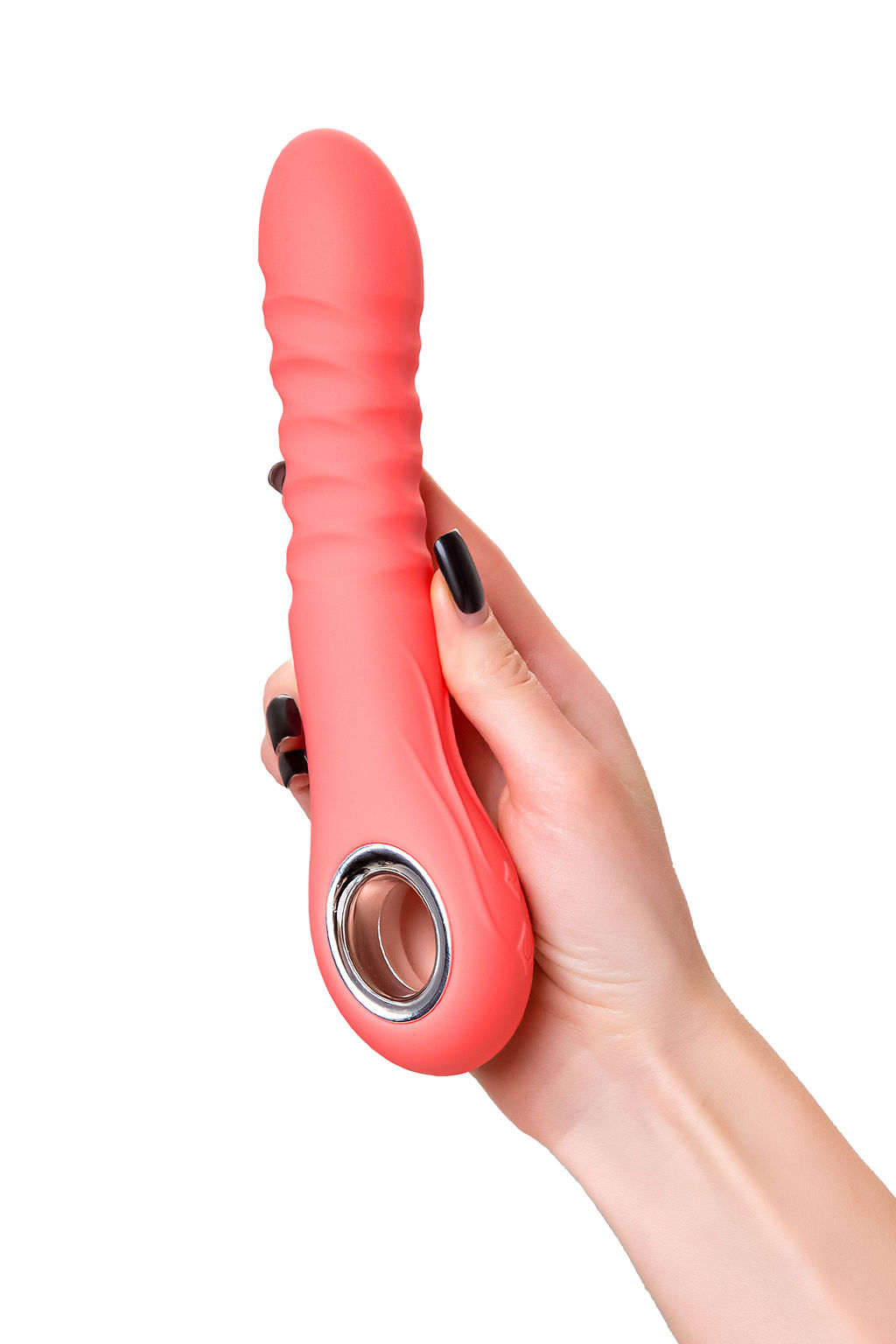 Стимулятор с функцией UP&DOWN Flovetta Flox, силикон, коралловый, 21,5 см - Flovetta by toyfa фото 6