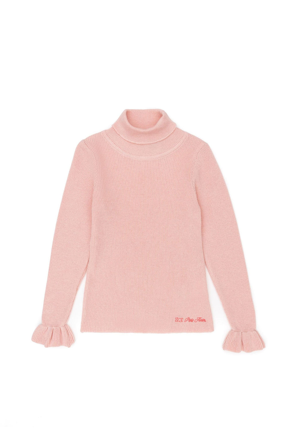 Пыльно-розовый свитер для девочки - U.s. polo assn фото 8