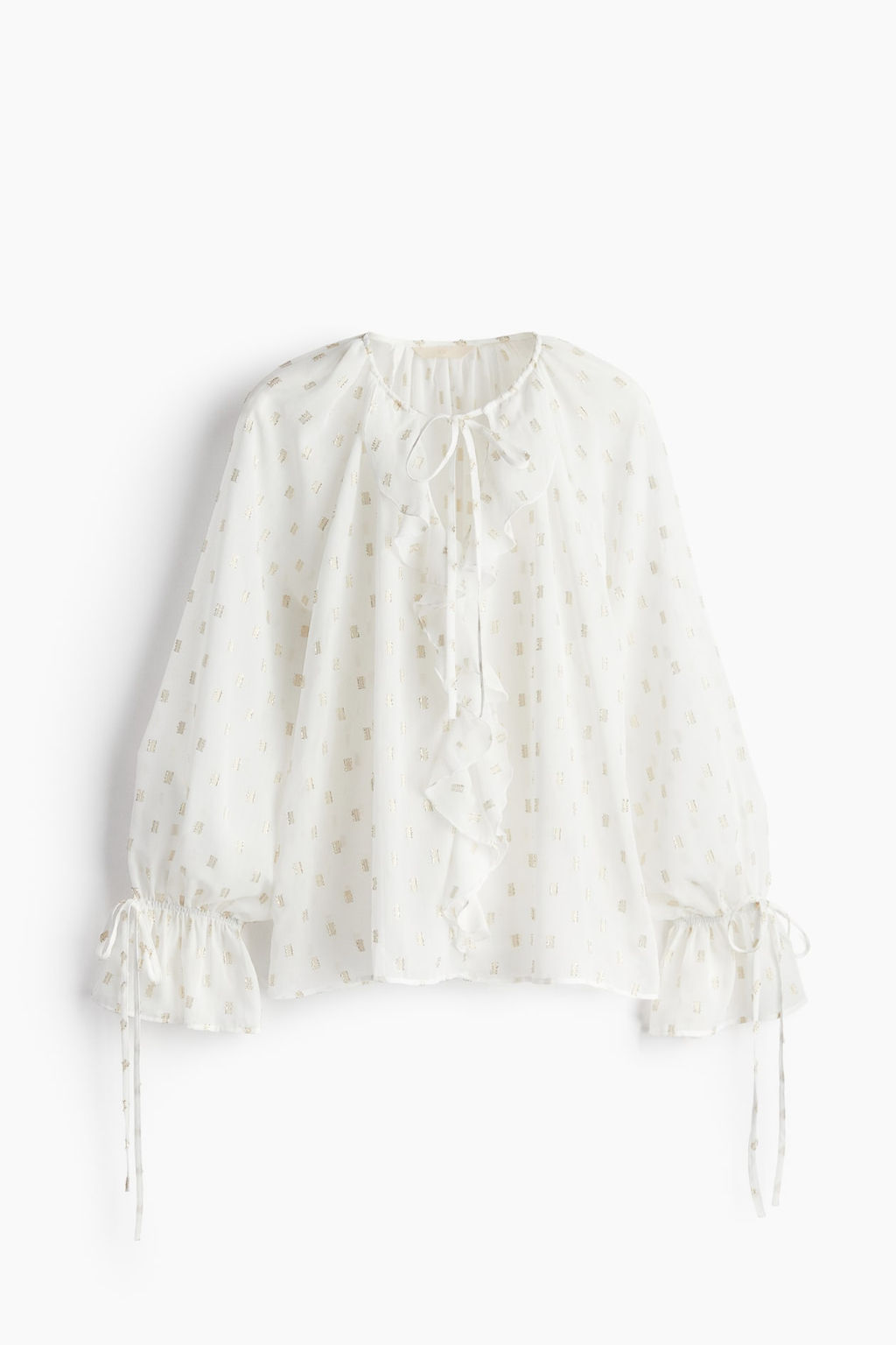 Blusa brillante de plumeti - H&m фото 5