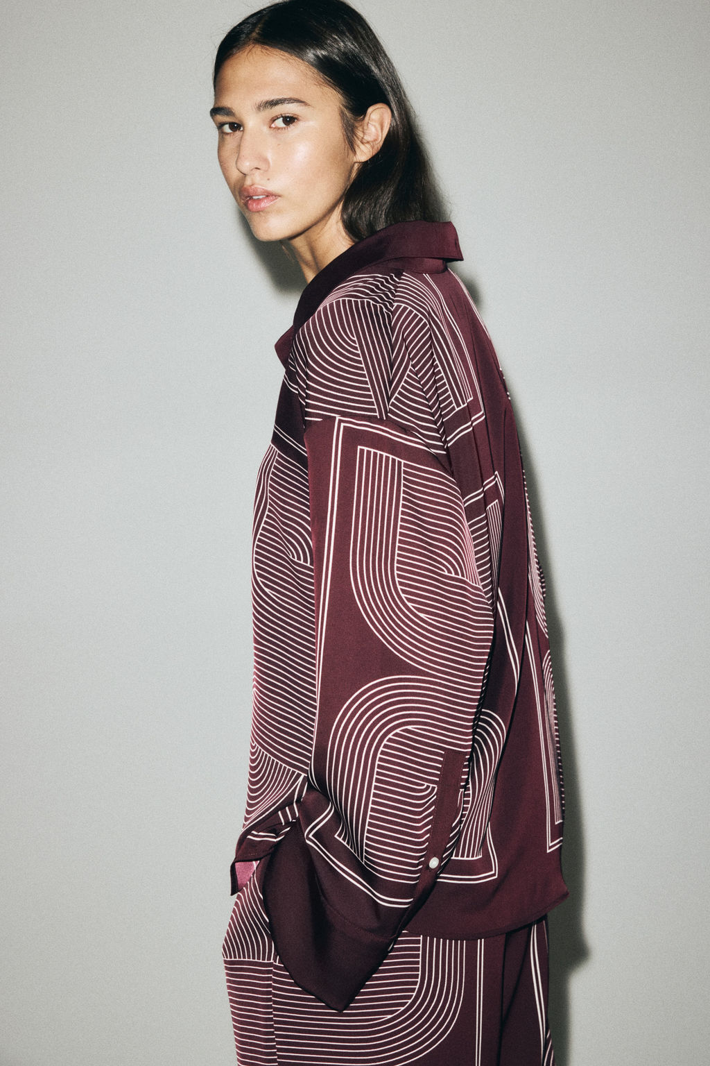 Camisa oversize de sarga - H&m фото 2
