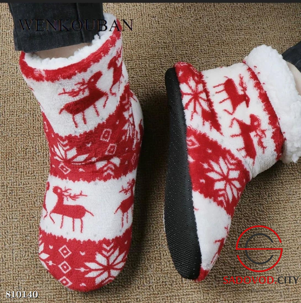 Теплые домашние тапочки - Bruno фото 3