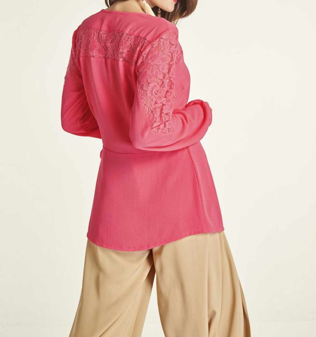 Блузка, коралловая - Heine фото 4