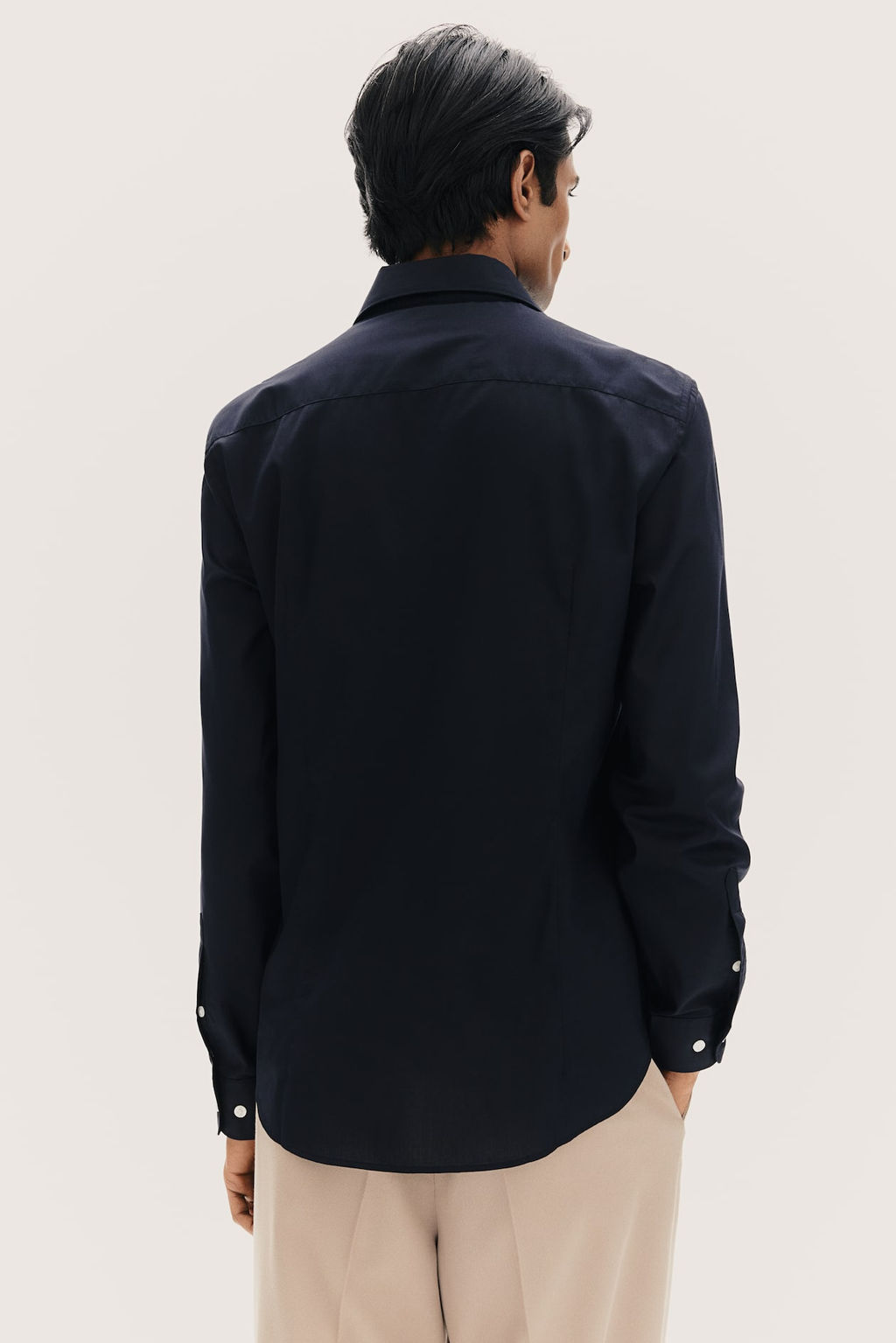 Camisa de facil planchado Slim Fit - H&m фото 4