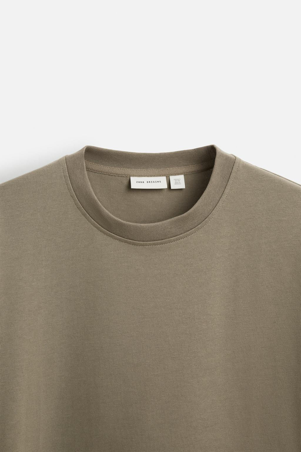 EXTRA HEAVYWEIGHT T-SHIRT - Zara фото 6