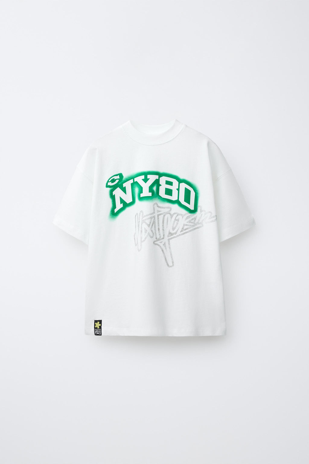 CAMISETA ESTAMPADA GRAFFITI / Blanco - Zara фото 2