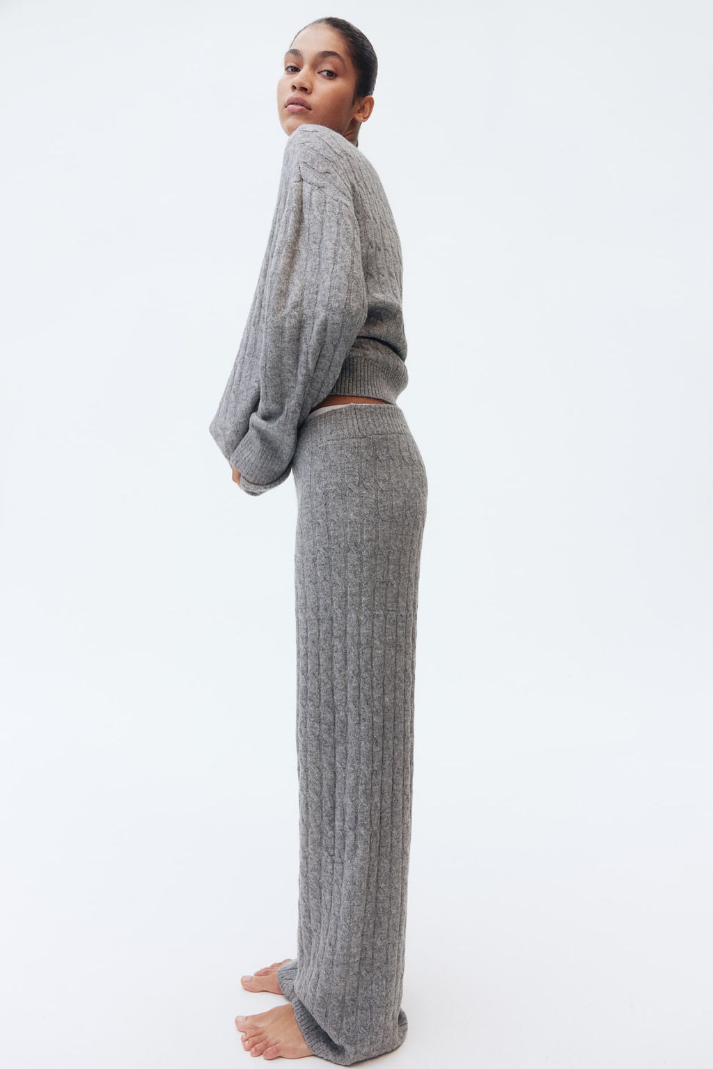 Jersey en punto trenzado - H&m фото 4